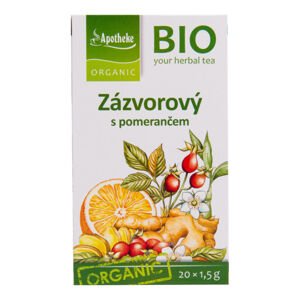 Čaj Zázvorový s pomerančem 30 g BIO   MEDIATE