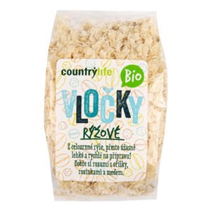 Vločky rýžové 250 g BIO   COUNTRY LIFE