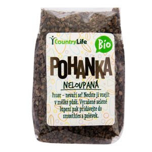 Pohanka neloupaná 400 g BIO   COUNTRY LIFE