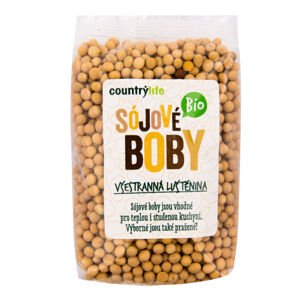 Sójové boby 500 g BIO   COUNTRY LIFE