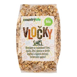 Směs vloček 300 g BIO   COUNTRY LIFE