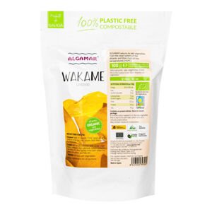 Mořské řasy Wakame 100 g BIO   ALGAMAR