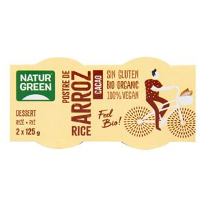 VÝPRODEJ!!!Dezert rýžový s kakaem 2x125 g BIO   NATURGREEN