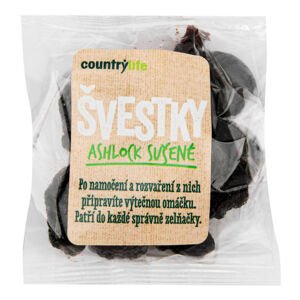 Švestky sušené bez pecek Ashlock 100 g   COUNTRY LIFE