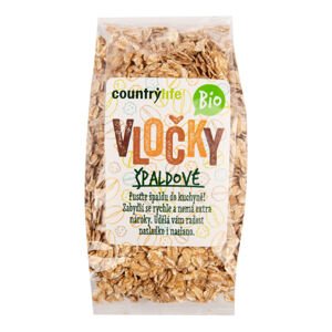 Vločky špaldové 250 g BIO   COUNTRY LIFE