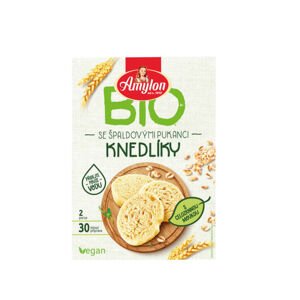 Knedlíky s celozrnnou moukou a špaldovými pukanci 200 g BIO   AMYLON