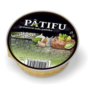 Paštika PATIFU bazalka a česnek 100 g   VETO ECO