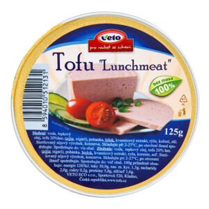Tofu Lunchmeat 125 g   VETO ECO