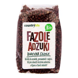 Fazole adzuki 500 g BIO   COUNTRY LIFE