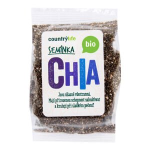 Chia semínka 100 g BIO   COUNTRY LIFE