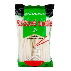 Těstoviny nudle rýžové 3 mm bezlepkové 240 g   LUCKA