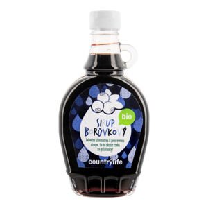 Sirup borůvkový 250 ml BIO   COUNTRY LIFE