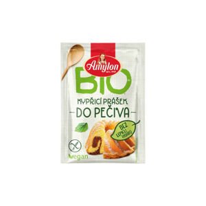 Prášek kypřicí do pečiva bez fosfátů bezlepkový 12 g BIO   AMYLON