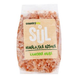 Sůl himálajská růžová hrubá 500 g   COUNTRY LIFE