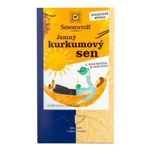 Čaj Jemný kurkumový sen 27 g BIO   SONNENTOR