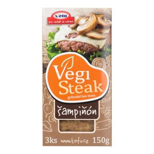 Vegi steak šampiňón 150 g   VETO ECO