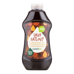 Sirup datlový 874 ml/ 1200 g BIO   COUNTRY LIFE