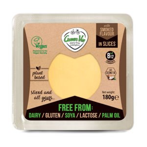 Plátky s příchutí uzené goudy 180 g   GREENVIE