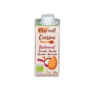 Krém mandlový na vaření s muškátovým oříškem 9 % tuku 200 ml BIO   ECOMIL