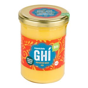 Přepuštěné máslo GHI 450 ml BIO   COUNTRY LIFE