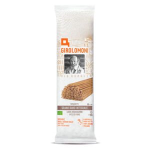 Těstoviny špagety celozrnné semolinové 500 g BIO    GIROLOMONI