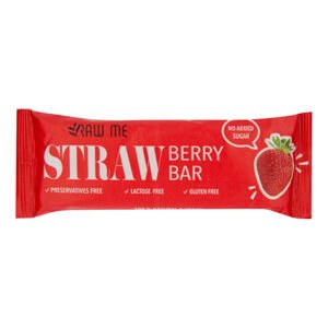 Tyčinka ovocná s příchutí jahody 42 g   RAW ME
