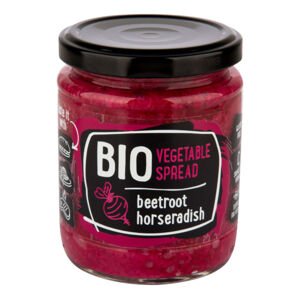 Pomazánka s červenou řepou a křenem 235 g BIO   RUDOLFS