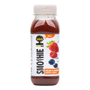 Smoothie malina a jahoda, borůvka, jablko 250 ml   UGO
