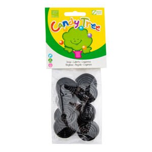Šneci s příchutí lékořice 100 g BIO   CANDY TREE
