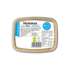 Hummus - cizrnová pomazánka original 500 g   I LOVE HUMMUS