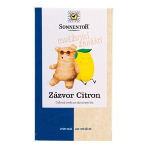 Čaj Zázvor citron 32,4 g BIO   SONNENTOR