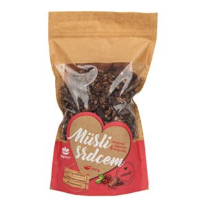 Müsli srdcem brusinka & belgická čokoláda 350 g   TOPNATUR