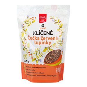 Lupínky z červené čočky klíčené 250 g   SEMIX