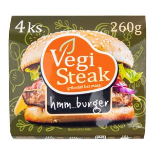 Vegi steak hmm...burger 260 g   VETO ECO