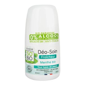 Deodorant přírodní 24h osvěžující s mátou 50 ml BIO   SO’BiO étic