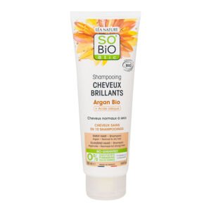 Šampon argan pro lesk — pro normální až suché vlasy 250 ml BIO  SO’BiO étic