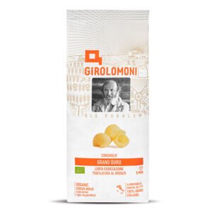 Těstoviny conchiglie semolinové  500 g BIO   GIROLOMONI