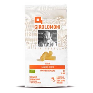 Těstoviny sedani rigati semolinové  500 g BIO   GIROLOMONI