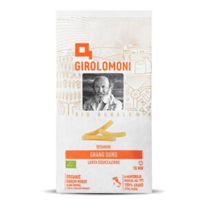 Těstoviny sedanini semolinové  500 g BIO   GIROLOMONI