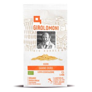 Těstoviny risoni polévkové semolinové  500 g BIO   GIROLOMONI