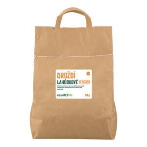 Droždí lahůdkové se sladem 5 kg   COUNTRY LIFE