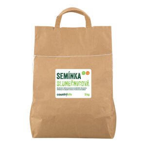 Slunečnicová semínka 5 kg BIO   COUNTRY LIFE