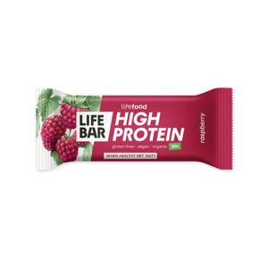 Tyčinka Lifebar proteinová s malinami 40 g BIO   LIFEFOOD