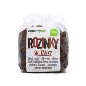 Rozinky sultánky 500 g BIO   COUNTRY LIFE