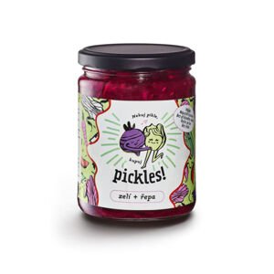 Pickles s červeným zelím a řepou 490 g   FERMENT IT