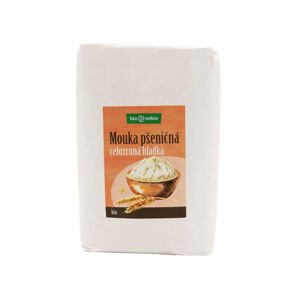 Mouka pšeničná celozrnná hladká 1 kg BIO   BIO NEBIO