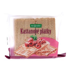Plátky křupavé s kaštany 100 g BIO   BIO NEBIO