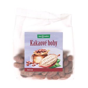 Boby kakaové nepražené 100 g BIO   BIO NEBIO